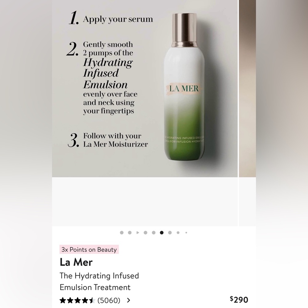 Brand NEW | La Mer Hydrating Infused Emulsion 5ml x6 - Picture 2 of 4